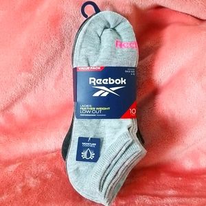 Reebok Featherweight Low Cut Women Socks 10 Pairs